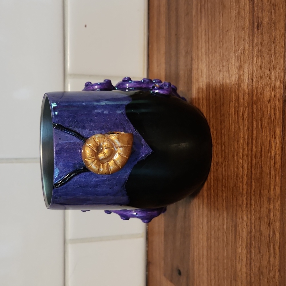 3d sea witch wine tumbler